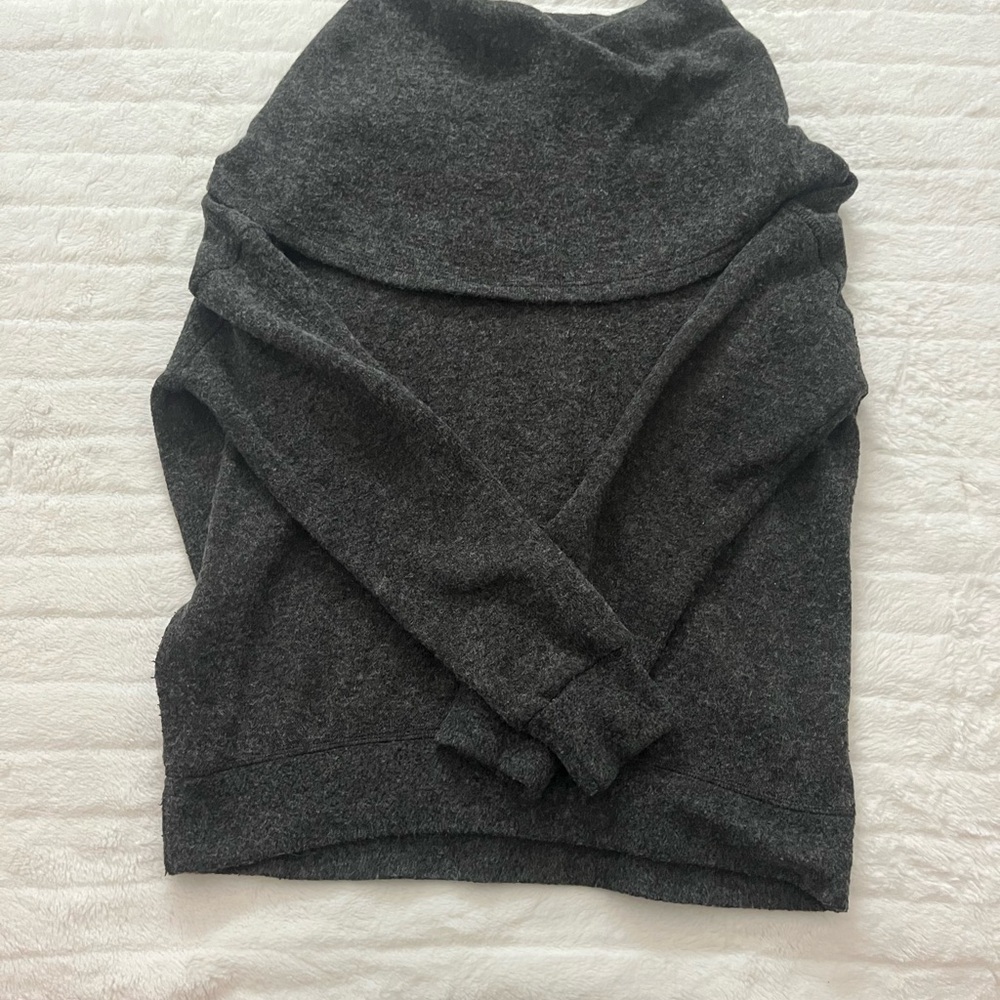 Dark Grey Pullover Sweater